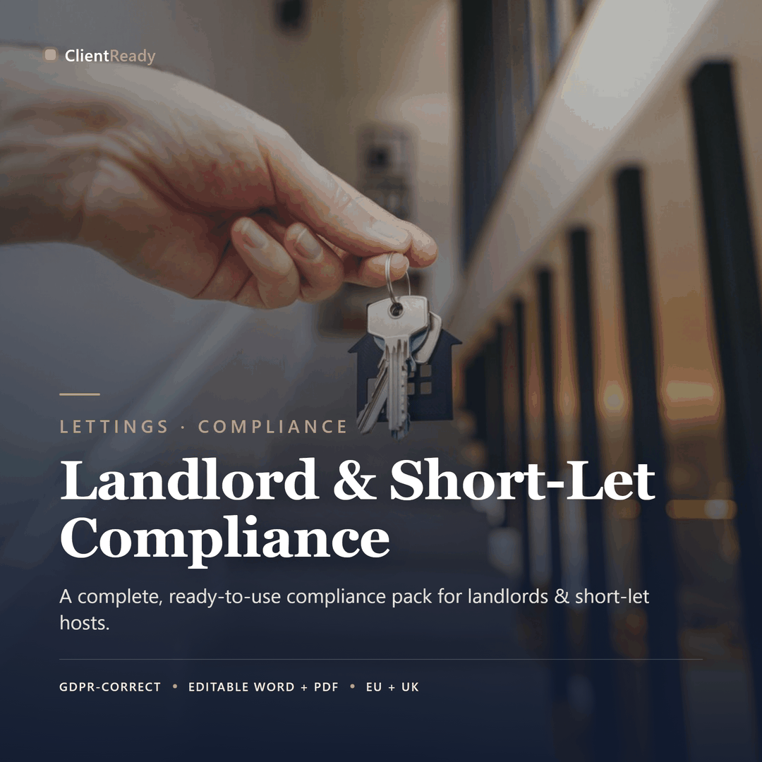 Tenancy Agreement & Landlord Forms Bundle